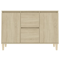 Credenza-Buffet-Armadio da cucina Rovere Sonoma 101x35x70 cm in Legno Multistrato