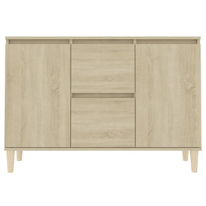 Credenza-Buffet-Armadio da cucina Rovere Sonoma 101x35x70 cm in Legno Multistrato