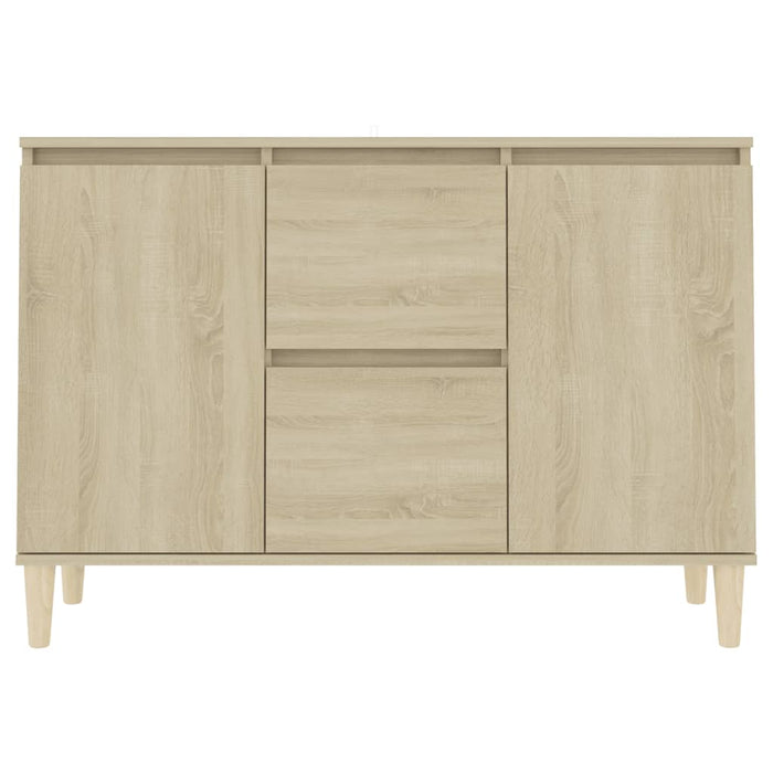 Credenza-Buffet-Armadio da cucina Rovere Sonoma 101x35x70 cm in Legno Multistrato