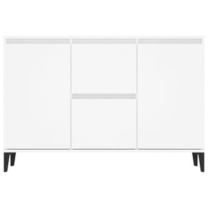 Credenza Bianca 102x35x70 cm in Legno Multistrato 806112
