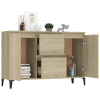 Credenza-Buffet-Armadio da cucina Rovere Sonoma 102x35x70 cm in Legno Multistrato