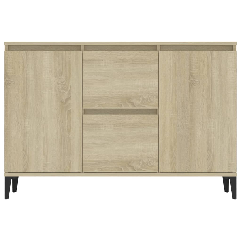 Credenza-Buffet-Armadio da cucina Rovere Sonoma 102x35x70 cm in Legno Multistrato