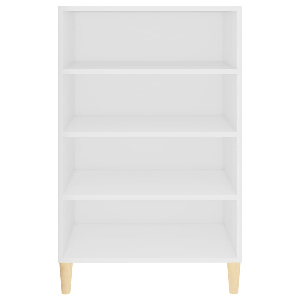 Credenza Bianca 57x35x90 cm in Legno Multistrato 806121