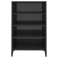 Credenza Grigio Lucido 57x35x90 cm in Truciolato cod mxl 6469