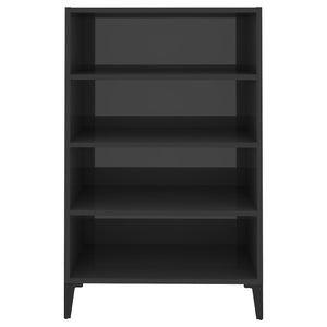 Credenza Grigio Lucido 57x35x90 cm in Truciolato cod mxl 6469