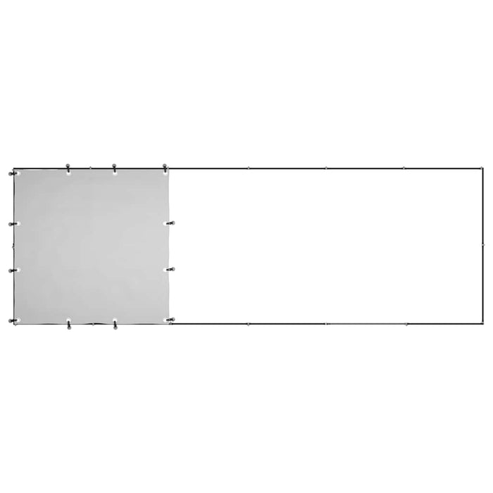 Canile Recinto per Cani Nero 330x110x110 cm in Acciaio cod mxl 52618