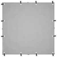 Cuccia da esterno gabbia recinto parco animali cane argento 110 x 110 x 110 cm acciaio 02_0000234