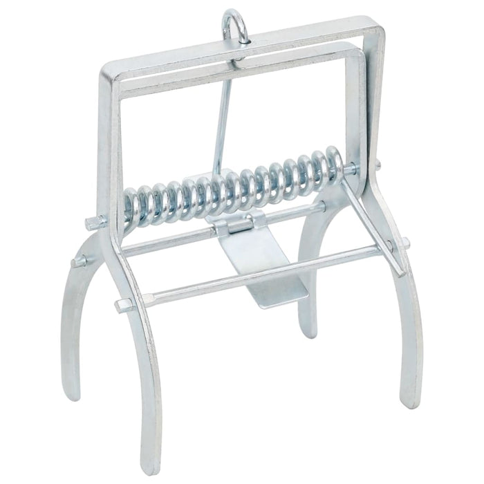 Trappole per Talpe 4 pz Argento Acciaio Zincato 150682