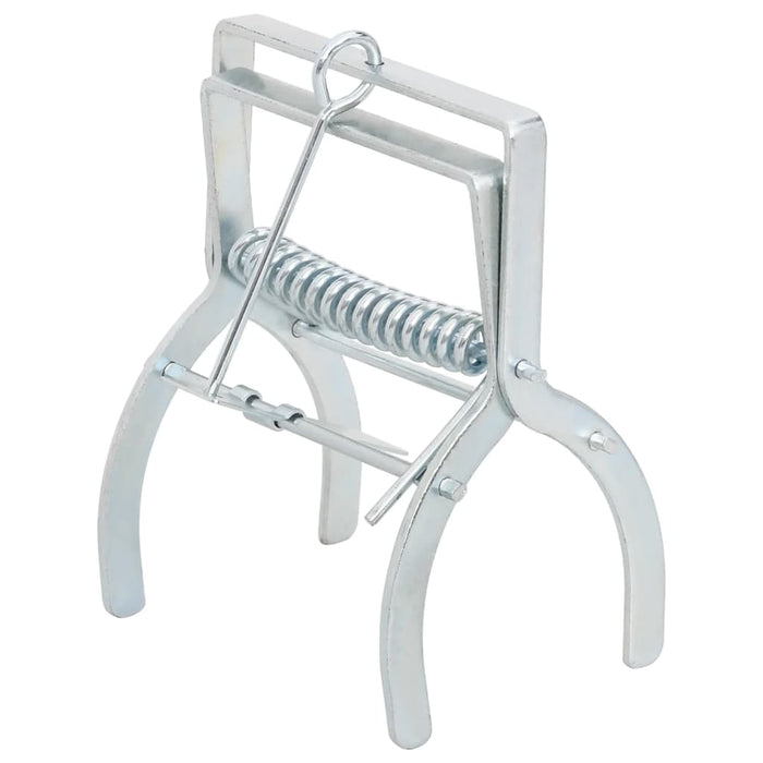 Trappole per Talpe 4 pz Argento Acciaio Zincato 150682