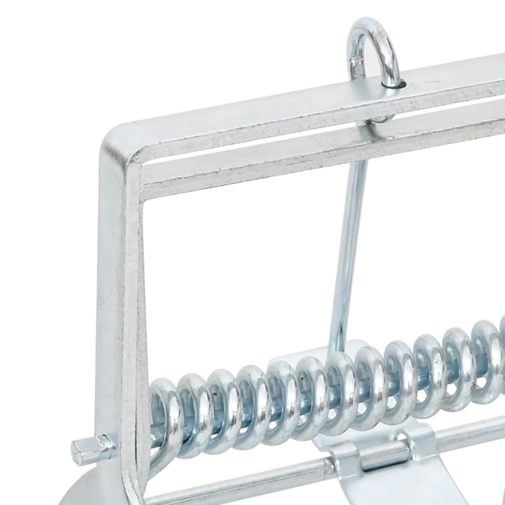 Trappole per Talpe 4 pz Argento Acciaio Zincato 150682