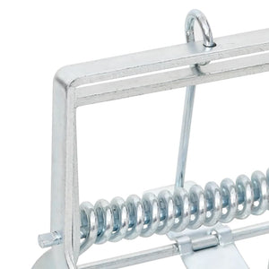 Trappole per Talpe 4 pz Argento Acciaio Zincato 150682