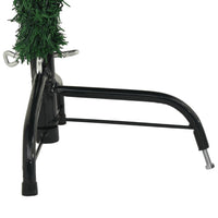 Albero di Natale Artificiale Metà con Supporto Verde 120 cm PVC 328415
