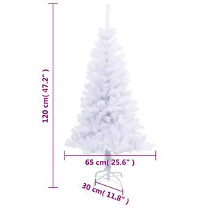 Albero di Natale Artificiale-Albero Natalizio con Supporto 120 cm 230 Rami