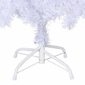 Albero di Natale Artificiale con Rami Spessi Bianco 120 cm PVC 328426