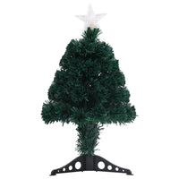 Albero di Natale Artificiale Supporto/LED 64 cm Fibra Ottica cod mxl 19709