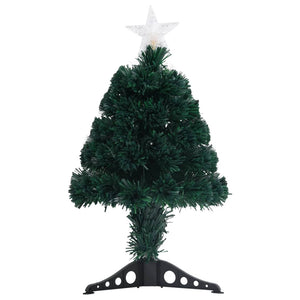Albero di Natale Artificiale Supporto/LED 64 cm Fibra Ottica cod mxl 19709