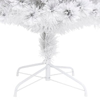 Albero Natale Preilluminato Bianco 120 cm in Fibra Ottica 328449