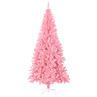 Albero di Natale Artificiale con Supporto Rosa 240 cm PVC 329178