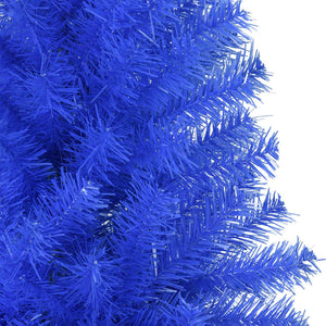 Albero di Natale Artificiale con Base Blu 240 cm PVC 329182