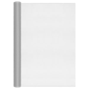 Zanzariera in Alluminio 80x1000 cm Argento