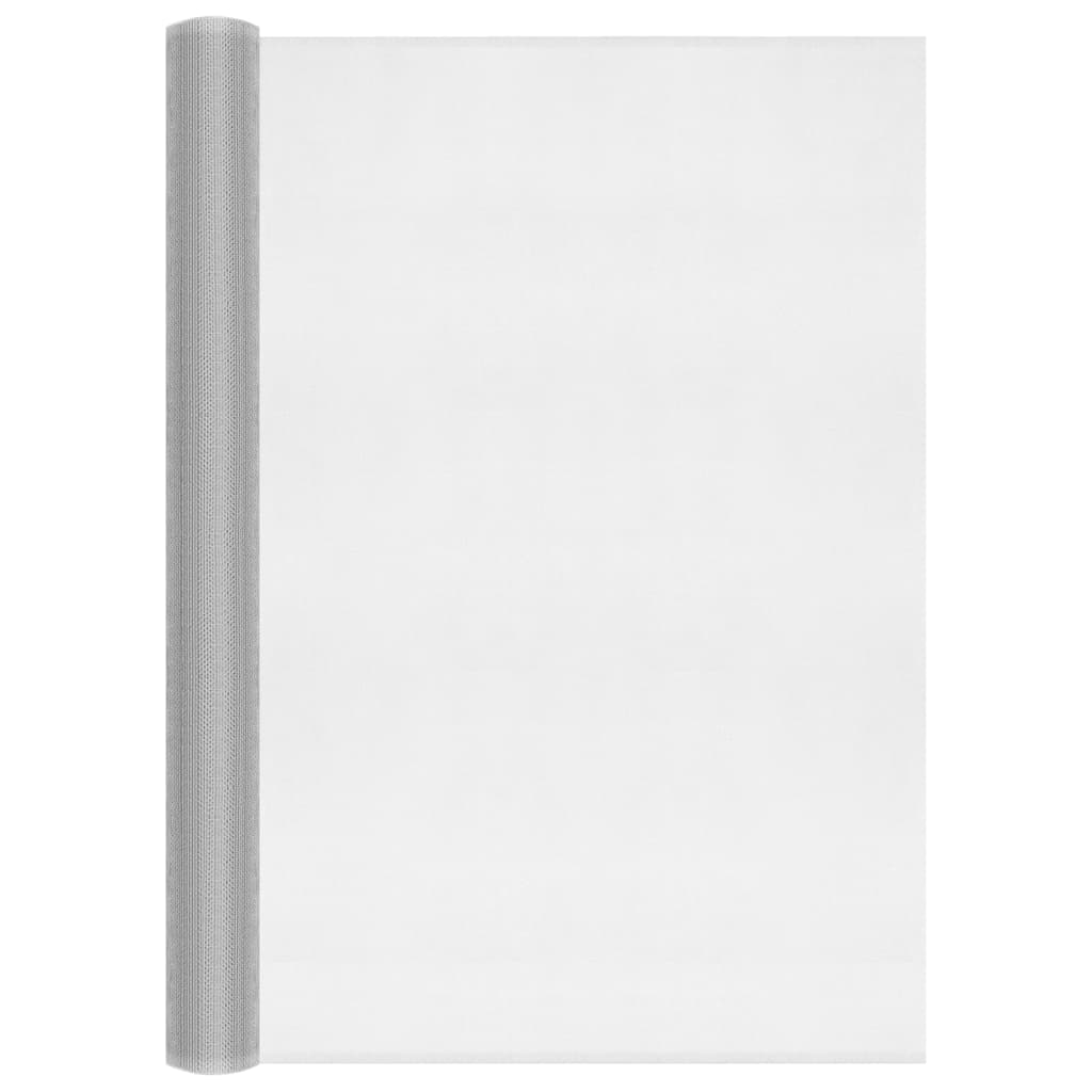 Zanzariera in Alluminio 80x1000 cm Argento 150849