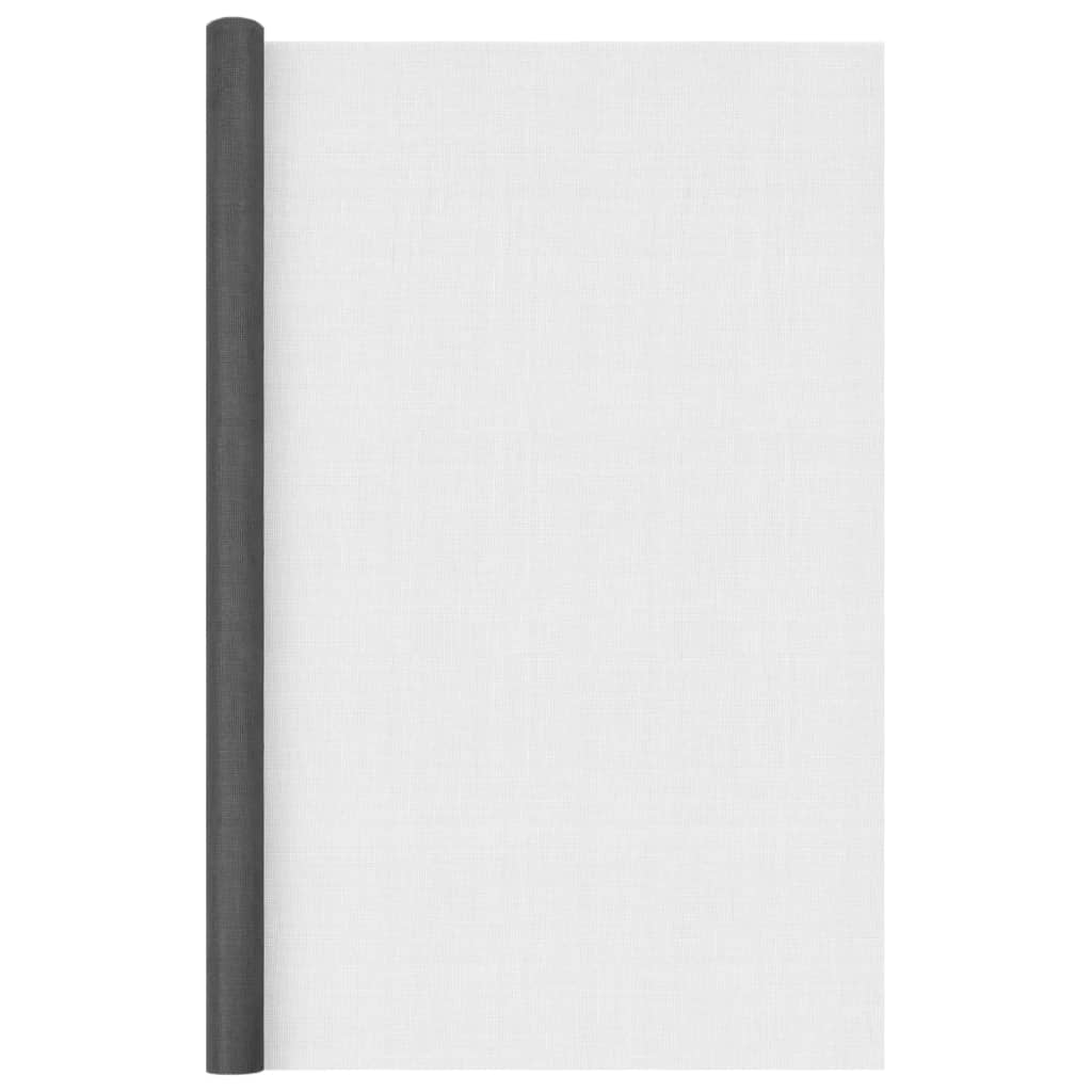 Zanzariera in Fibra di Vetro 112x500 cm Nera 150862