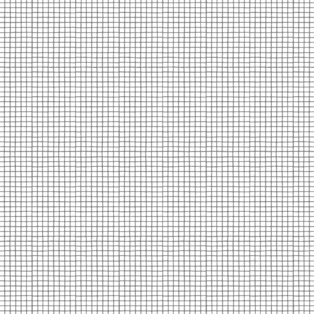 Zanzariera in Fibra di Vetro 112x1000 cm Nera 150863