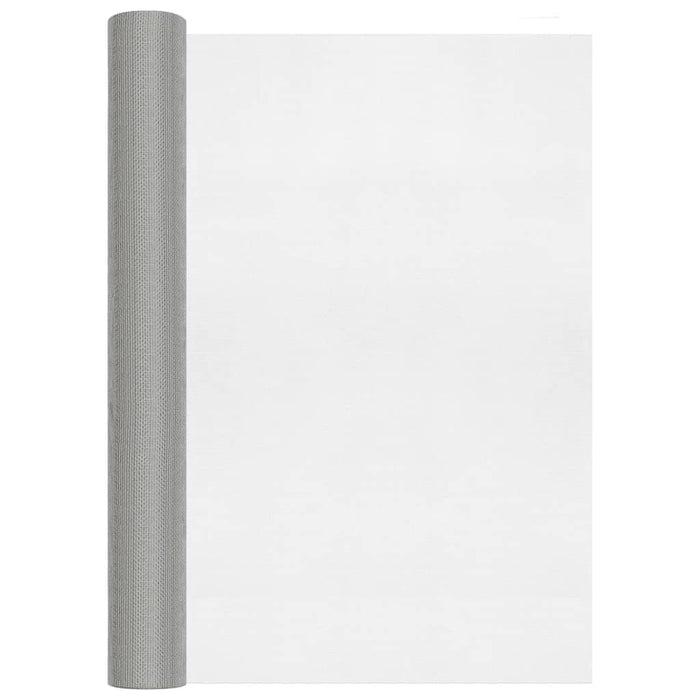 Recinzione in Rete in Acciaio Inossidabile 60x500 cm Argento 150889