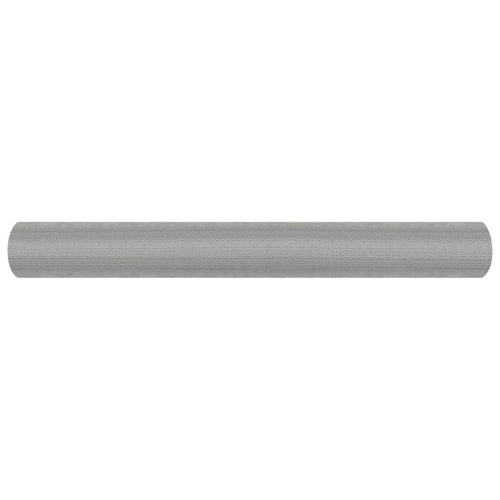 Recinzione in Rete in Acciaio Inossidabile 60x500 cm Argento 150889