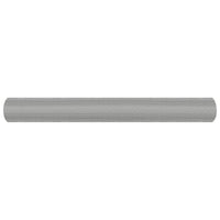 Recinzione in Rete in Acciaio Inossidabile 60x1000 cm Argento 150890