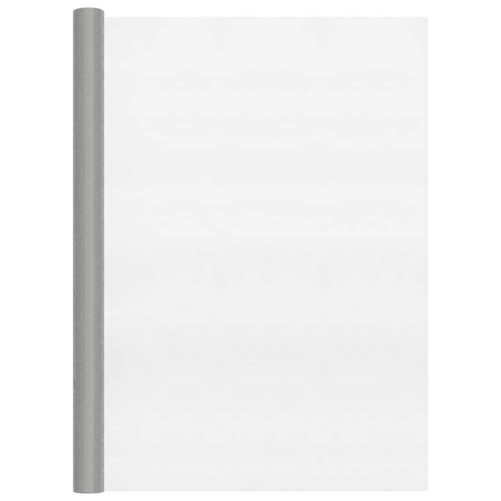 Recinzione in Rete in Acciaio Inossidabile 112x2000 cm Argento