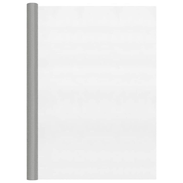 Recinzione in Rete in Acciaio Inossidabile 112x2000 cm Argento