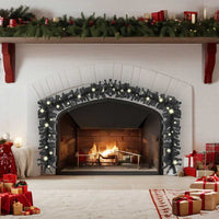 Ghirlanda Natalizia con Luci a LED 20 m Nera cod mxl 46744