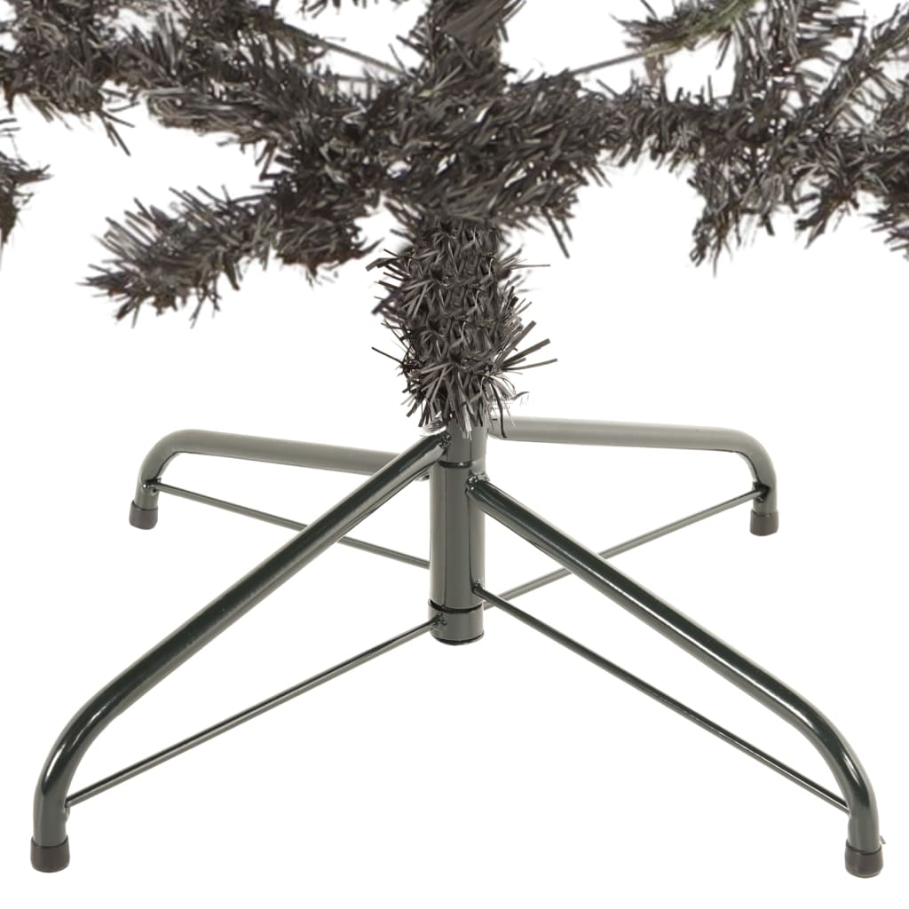 Albero di Natale Sottile Nero 180 cm  cod mxl 16670