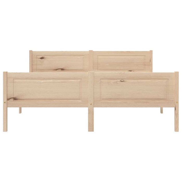 Giroletto senza Materasso 160x200 cm in Legno Massello di Pino