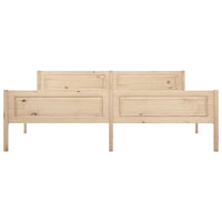 Giroletto senza Materasso 180x200 cm in Legno Massello di Pino 322101