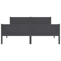 Giroletto Grigio in Legno Massello di Pino 120x200 cm 322126