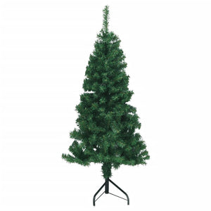 Albero di Natale Artificiale ad Angolo con Supporto Verde 120 cm PVC 329162