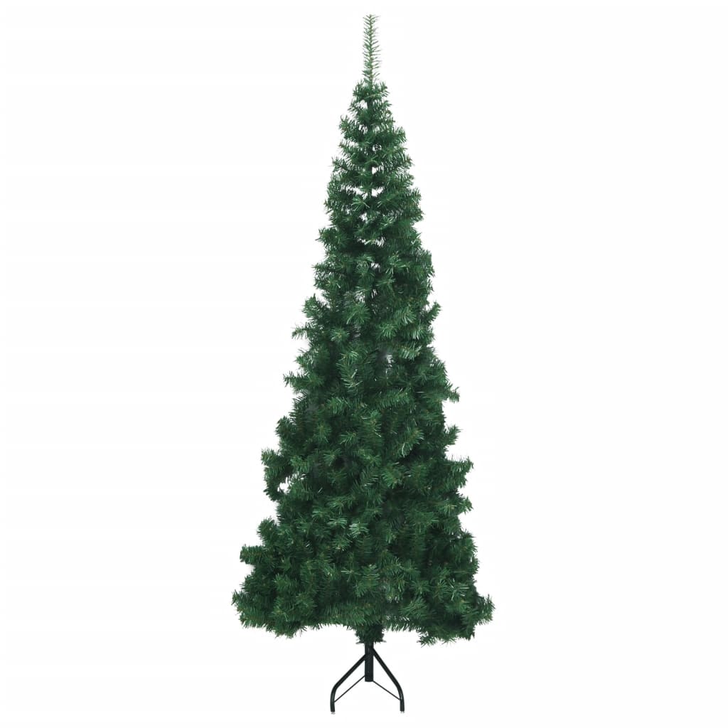 Albero di Natale per Angolo con Supporto Verde 240 cm in PVC 329166
