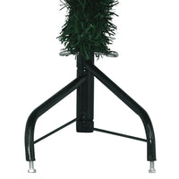 Albero di Natale per Angolo con Supporto Verde 240 cm in PVC