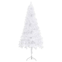 Albero di Natale Artificiale ad Angolo Bianco 150 cm PVC 329168