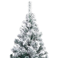 Albero di Natale Artificiale con Neve Verde 300 cm PVC 328478
