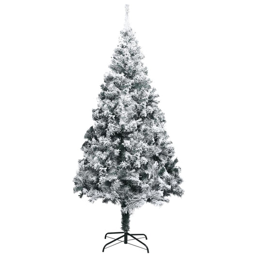 Albero Natale Artificiale con Neve Verde 400 cm in PVC 328479