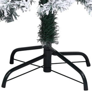 Albero Natale Artificiale con Neve Verde 400 cm in PVC 328479