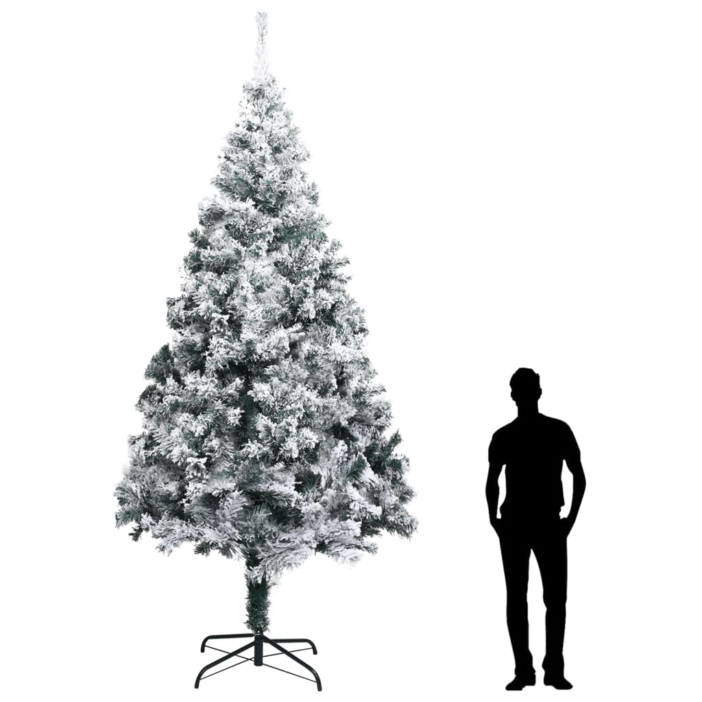 Albero Natale Artificiale con Neve Verde 400 cm in PVC 328479