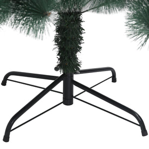 Albero di Natale Artificiale-Albero Natalizio con Supporto Verde 120 cm PET