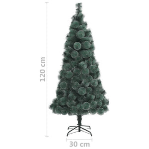 Albero di Natale Artificiale con Supporto Verde 120 cm PET 328482