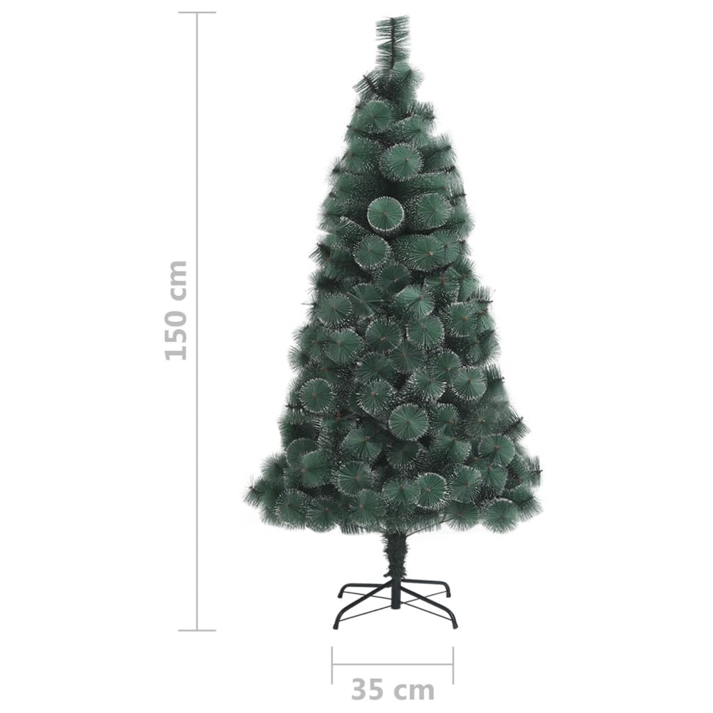 Albero di Natale Artificiale con Supporto Verde 150 cm PET 328483