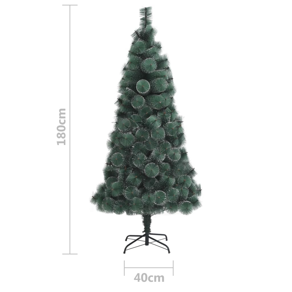 Albero di Natale Artificiale con Supporto Verde 180 cm PET 328484