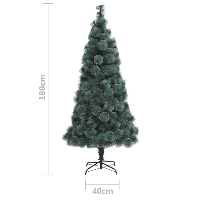 Albero di Natale Artificiale con Supporto Verde 180 cm PET 328484